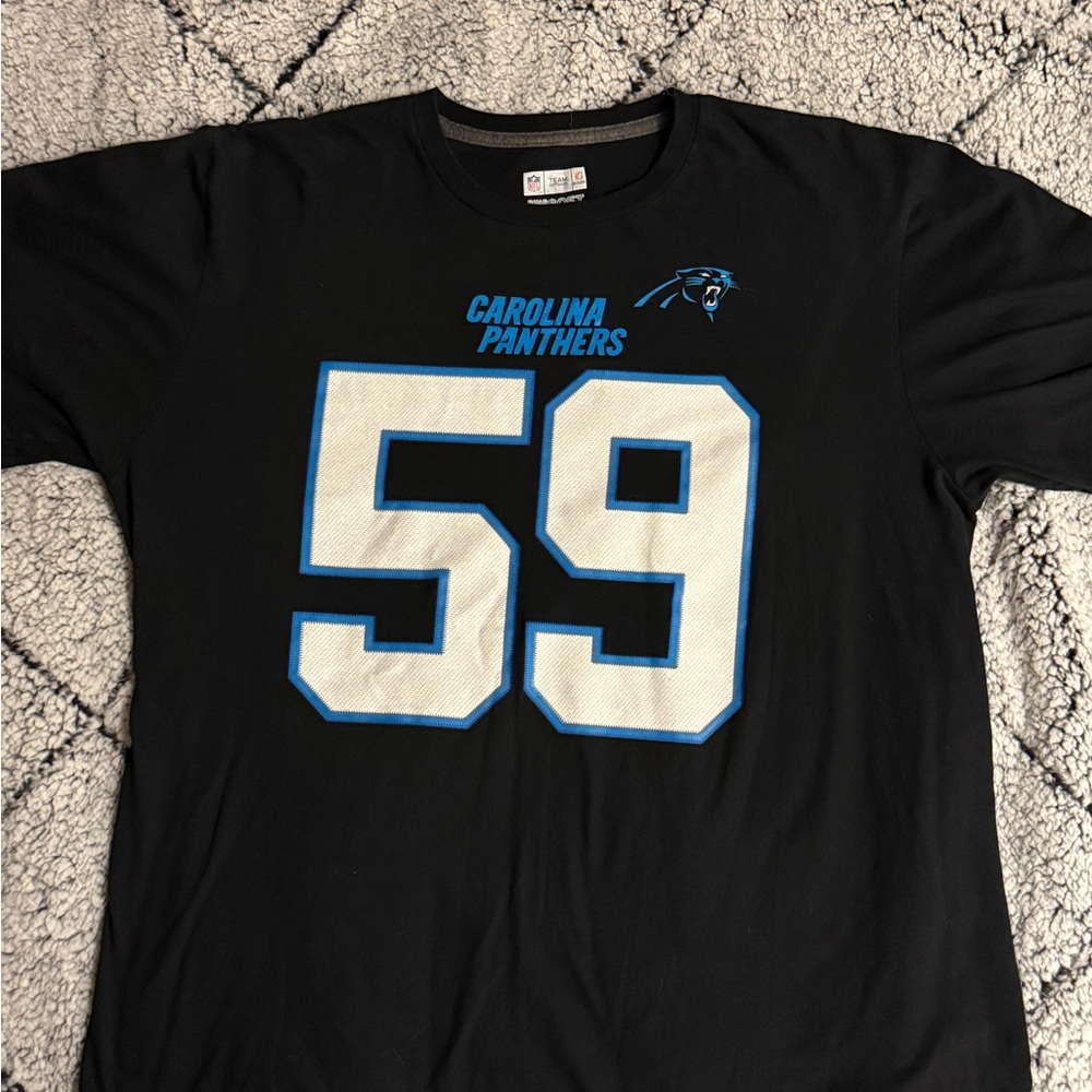 Carolina Panthers Black and Blue Jersey